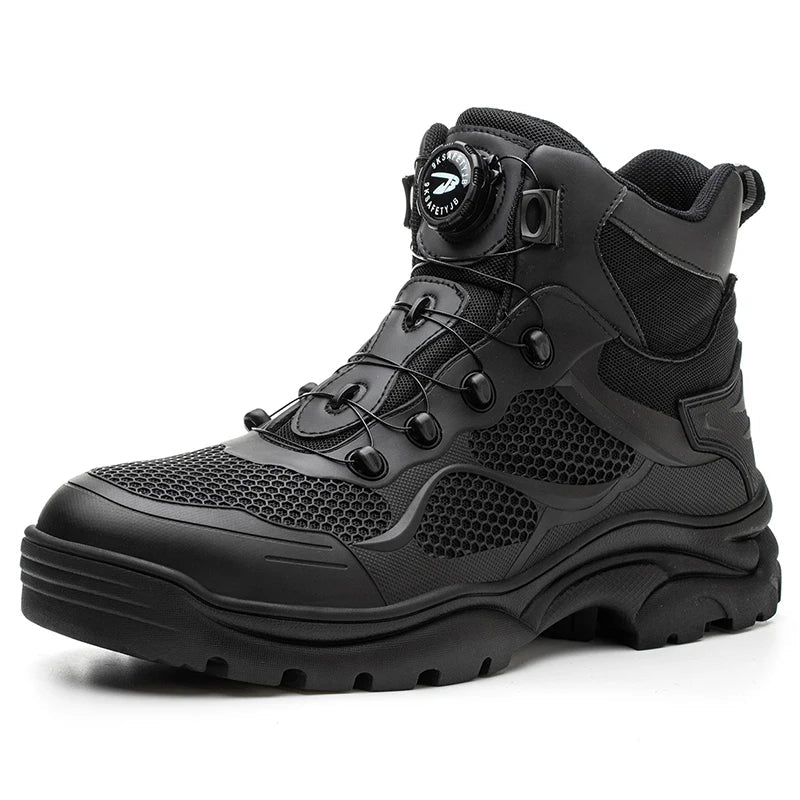Chaussures Sécurité Bouton Rotatif Montantes