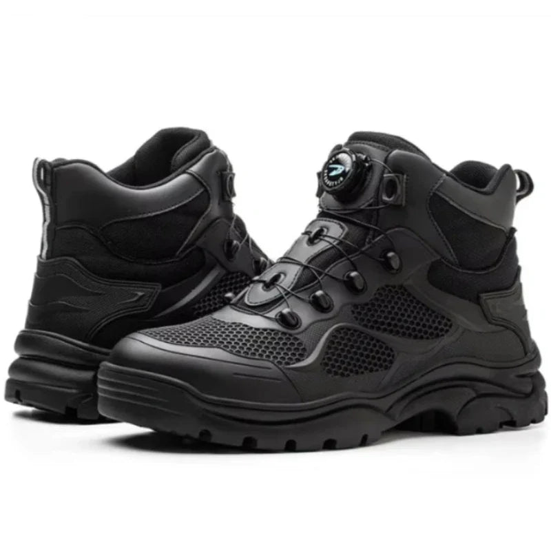 Chaussures Sécurité Bouton Rotatif Montantes
