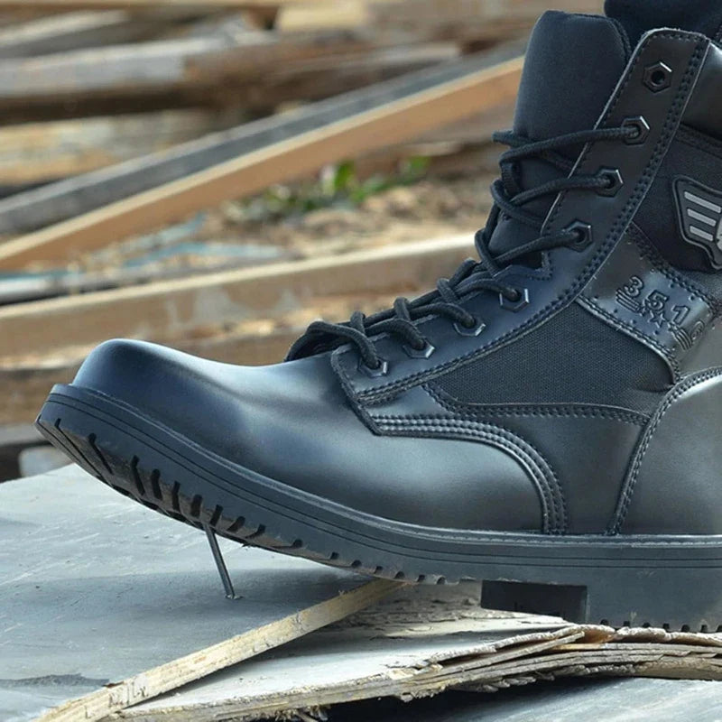 Bottes Travail Acier Sécurité Montantes