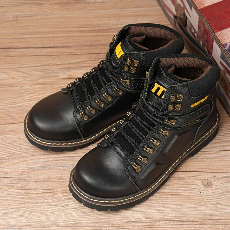 Bottes Sécurité Cuir Montantes Confort