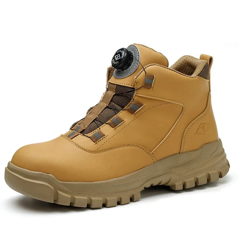 Bottines Sécurité Bouton Rotatif Imperméables
