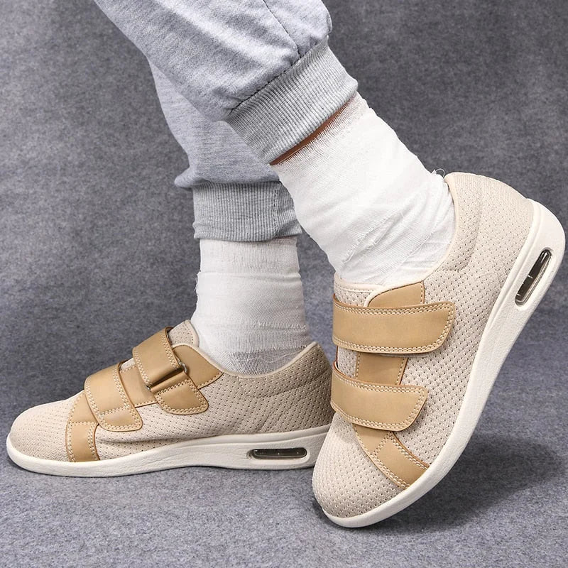 Chaussures Orthopédiques Scratch Larges Unisexe