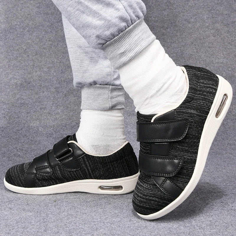 Chaussures Orthopédiques Scratch Larges Unisexe