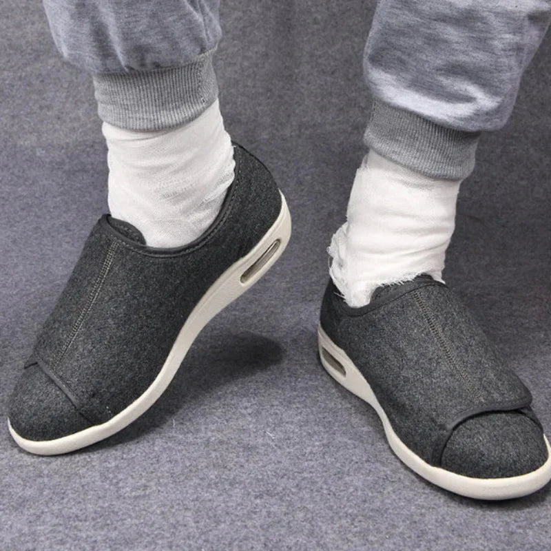 Chaussures Orthopédiques Chaudes Larges Scratch