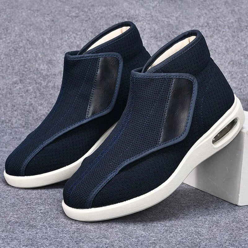 Chaussures Orthopédiques Montantes Larges Scratch
