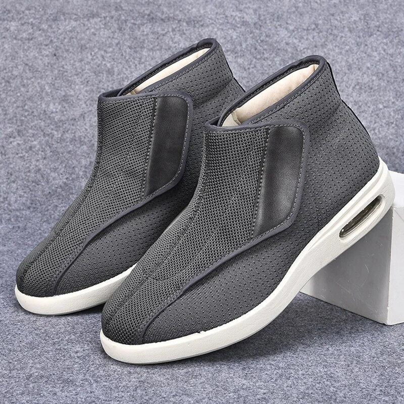 Chaussures Orthopédiques Montantes Larges Scratch