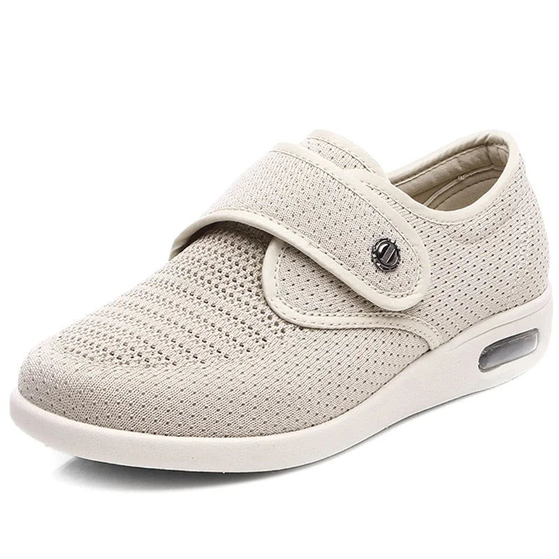 Chaussures Orthopédiques Scratch Larges Femme