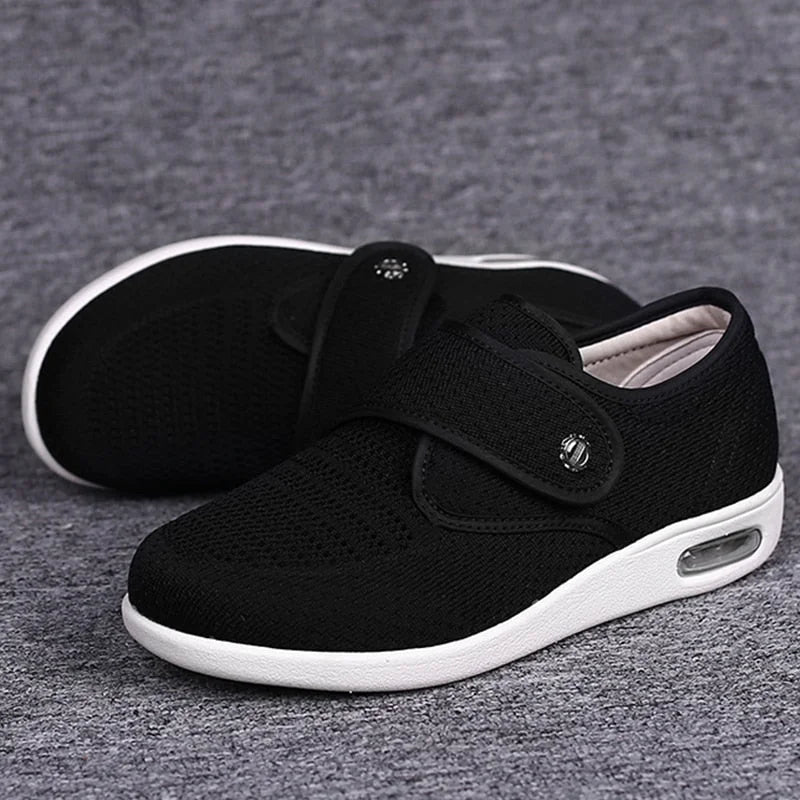 Chaussures Orthopédiques Scratch Larges Femme