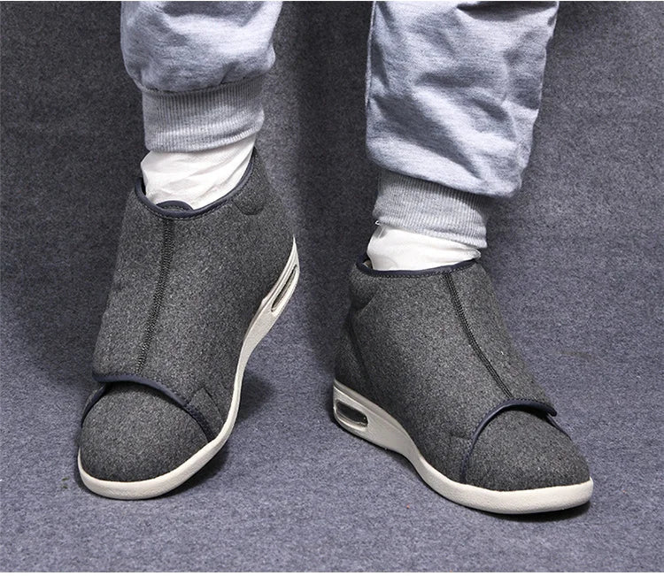 Chaussures Orthopédiques Montantes Chaudes Larges