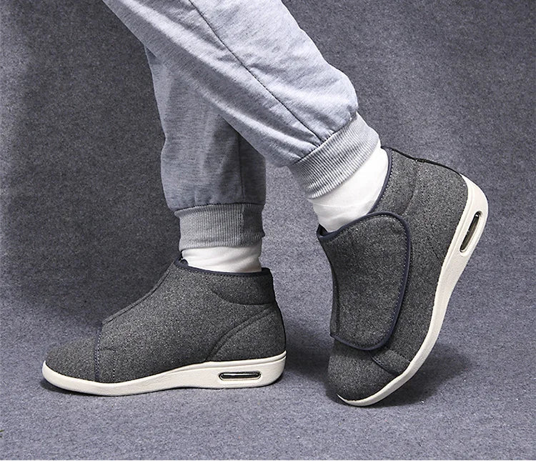 Chaussures Orthopédiques Montantes Chaudes Larges