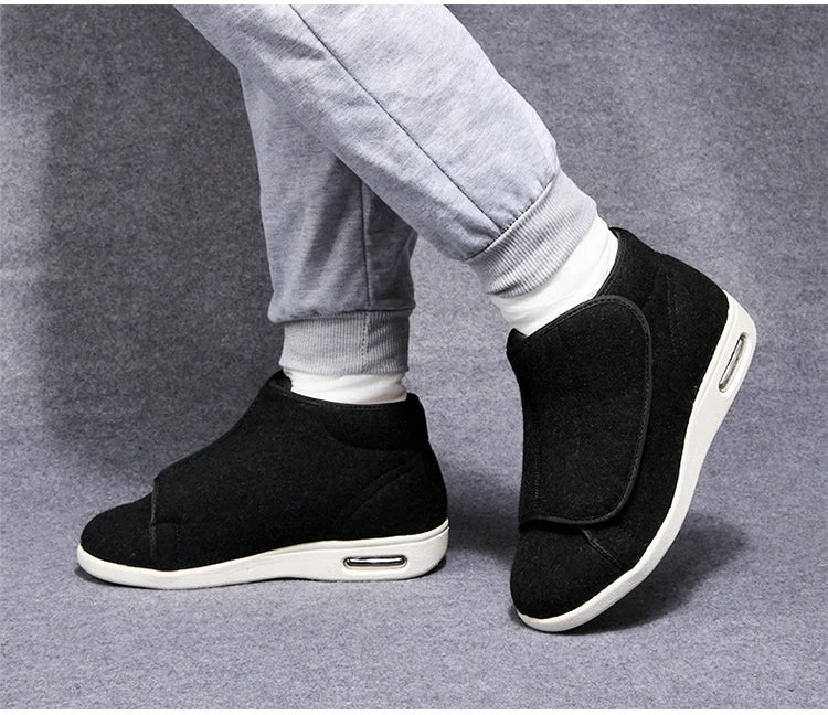 Chaussures Orthopédiques Montantes Chaudes Larges