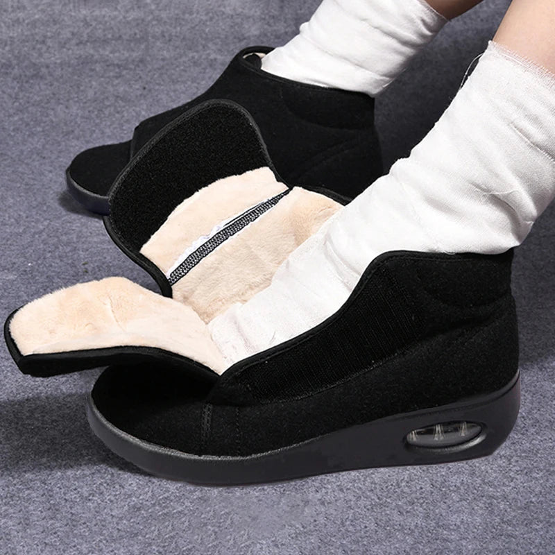 Chaussures Orthopédiques Chaudes Feutre Montantes