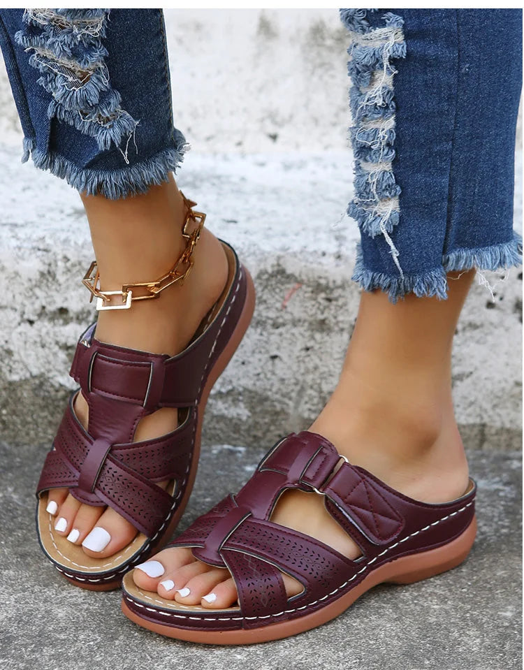 Chaussures Sandales Orthopédiques Triple Soutien