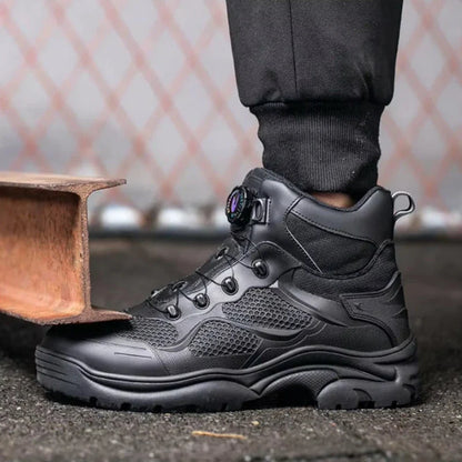 Chaussures Sécurité Bouton Rotatif Montantes
