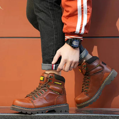 Bottes Sécurité Cuir Montantes Confort