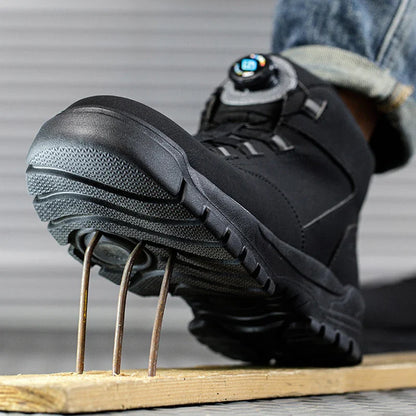 Bottines Sécurité Bouton Rotatif Imperméables