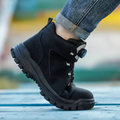 Bottines Sécurité Bouton Rotatif Imperméables
