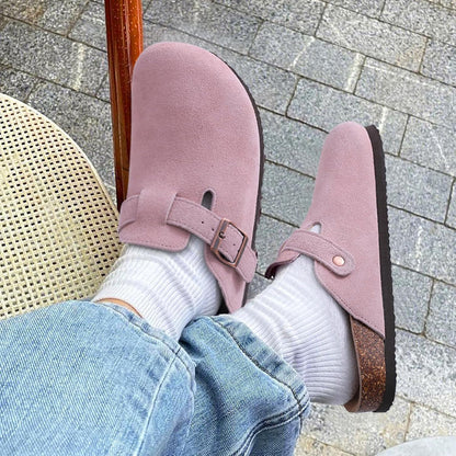 Pantoufles de Sabots Liège Ergonomiques & Suède