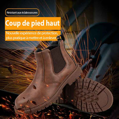 Bottes Sécurité Cuir Embout Acier