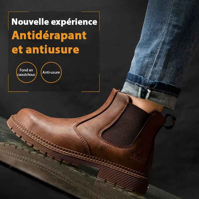 Bottes Sécurité Cuir Embout Acier