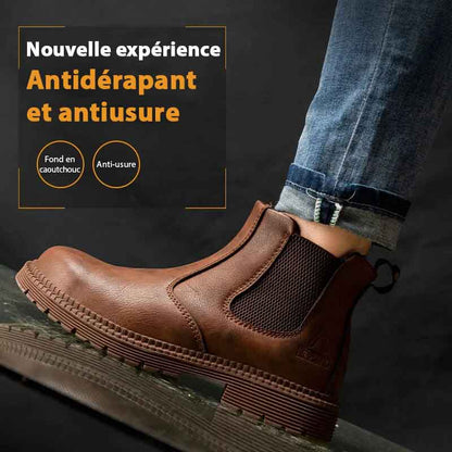 Bottes Sécurité Cuir Embout Acier