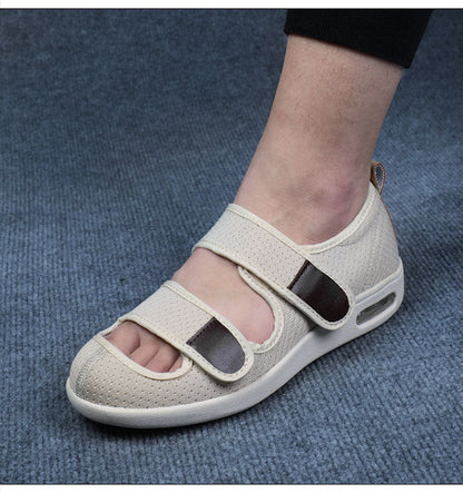Chaussures Orthopédiques Ouvertes Double Scratch